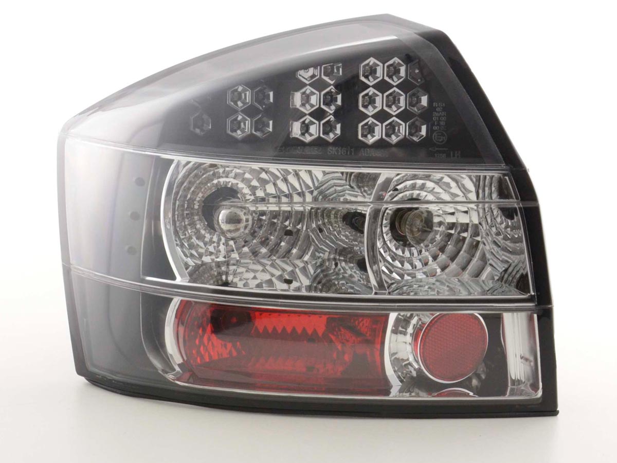 LED Rückleuchten Set Audi A4 Limousine Typ 8E 01-04 schwarz LED Rückleuchten Set Audi A4 Limousine Typ 8E 01-04 schwarz